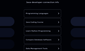 Java-developer-connection.info thumbnail