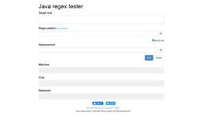 Java-regex-tester.appspot.com thumbnail