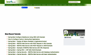 Java4s.com thumbnail