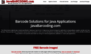 Javabarcoding.com thumbnail