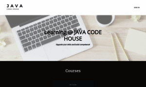 Javacodehouse-training.thinkific.com thumbnail