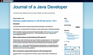 Javadeveloperjournal.blogspot.com thumbnail