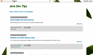 Javadevtips.blogspot.com thumbnail