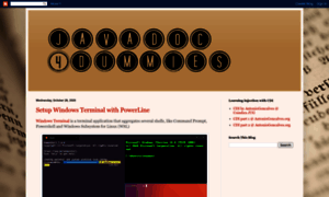 Javadoc4dummies.blogspot.com thumbnail