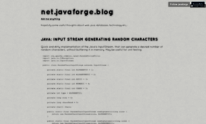 Javaforge.net thumbnail