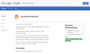 Javamail-android.googlecode.com thumbnail