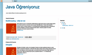 Javaogreniyoruz.blogspot.com thumbnail