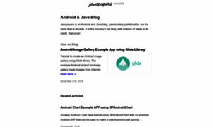 Javapapers.com thumbnail