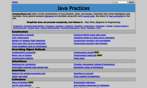 Javapractices.com thumbnail
