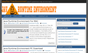 Javaruntimeenvironment.org thumbnail