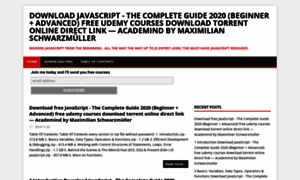 Javascript-the-complete-guide.netlify.com thumbnail