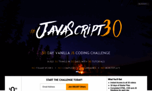 Javascript30.com thumbnail