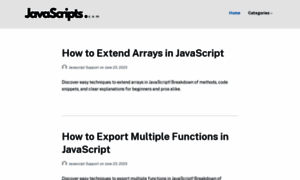 Javascripts.com thumbnail