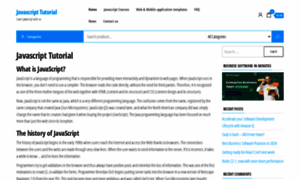 Javascripttutorial.org thumbnail