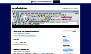Javascriptures.wordpress.com thumbnail