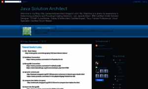 Javasolutionarchitect.blogspot.com thumbnail