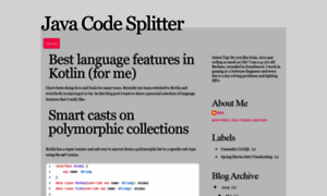 Javasplitter.blogspot.com thumbnail