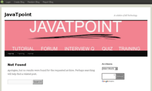 Javatpoint.blog.com thumbnail