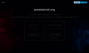 Javatutorial.org thumbnail
