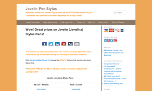 Javelinpenstylus.com thumbnail