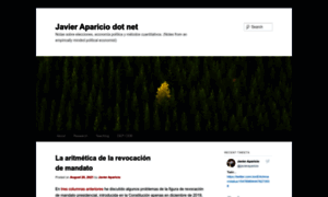 Javieraparicio.net thumbnail