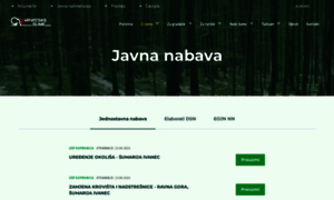 Javna-nabava.hrsume.hr thumbnail