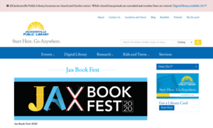 Jaxbookfest.org thumbnail