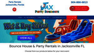 Jaxpartybouncers.com thumbnail