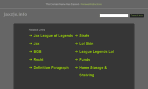 Jaxzjs.info thumbnail