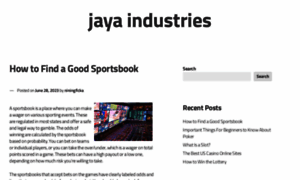 Jaya-industries.com thumbnail