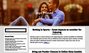 Jayaprasad.com thumbnail