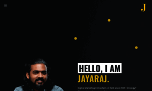 Jayaraj.me thumbnail