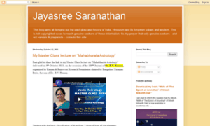 Jayasreesaranathan.blogspot.be thumbnail