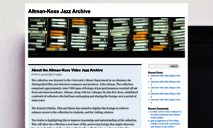 Jazzarchive.org.uk thumbnail