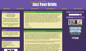 Jazzfestgrids.com thumbnail