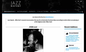 Jazzhistorydatabase.com thumbnail