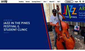 Jazzinthepines.com thumbnail