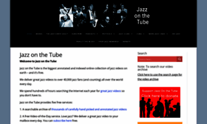 Jazzonthetube.com thumbnail
