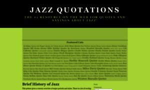 Jazzquotations.com thumbnail