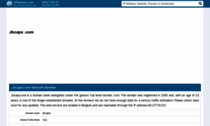Jbcaps.com.ipaddress.com thumbnail
