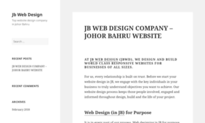 Jbwebdesign.my thumbnail
