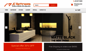 Jcbathrooms.com.au thumbnail