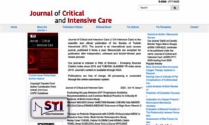 Jcritintensivecare.org thumbnail