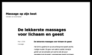 Jd-massagetherapie.nl thumbnail