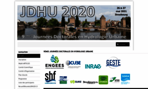 Jdhu2020.sciencesconf.org thumbnail