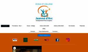 Jeannedarc-ecole-college-prive-surgeres.com thumbnail