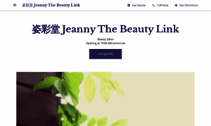 Jeannythebeautylink.business.site thumbnail