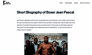 Jeanpascalboxing.com thumbnail