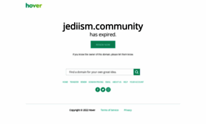 Jediism.community thumbnail