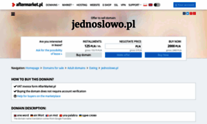 Jednoslowo.pl thumbnail